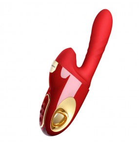 HK LETEN - Impact Thrusting Sucking Warming Massager (Wireless Remote - Chargeable)